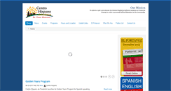 Desktop Screenshot of centrohispanomd.com